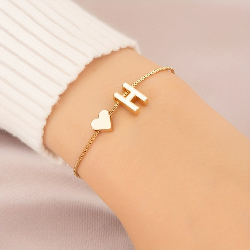 Mini Heart Beads Bracelet – Simple & Minimalist Love Jewelry