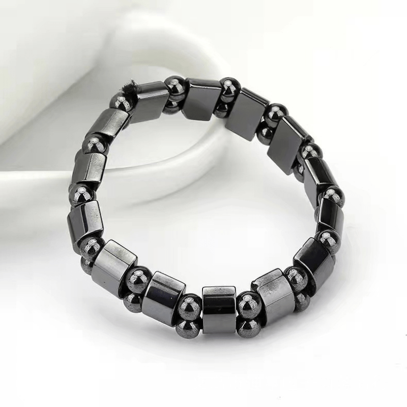 Hematite Magnetic Stone Bracelet – Trendy Jewelry for Women & Men
