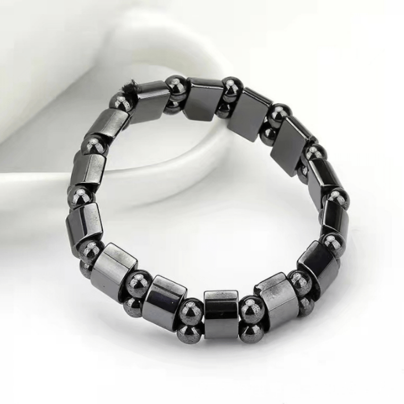 Hematite Magnetic Stone Bracelet – Trendy Jewelry for Women & Men
