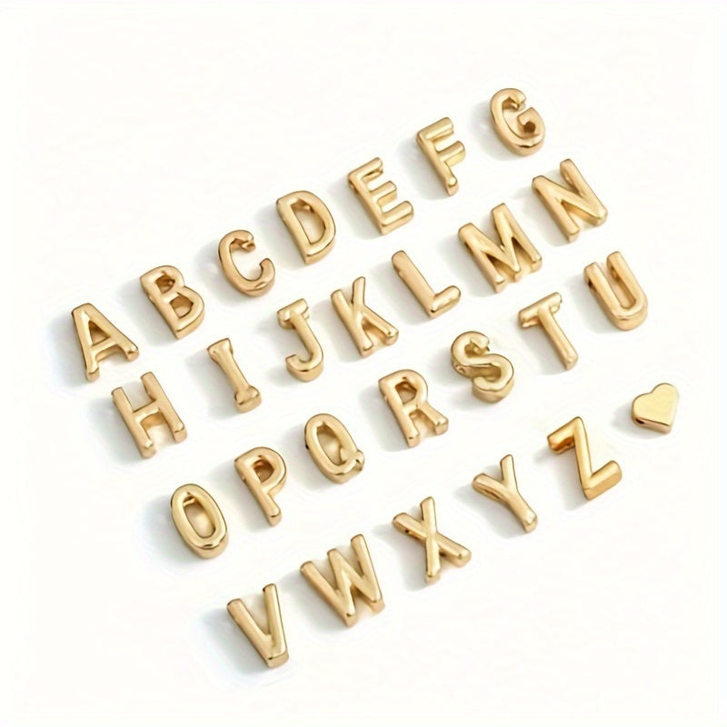 Minimalist Alphabet Jewelry Set – Necklace & Bracelet with Personalized Initial