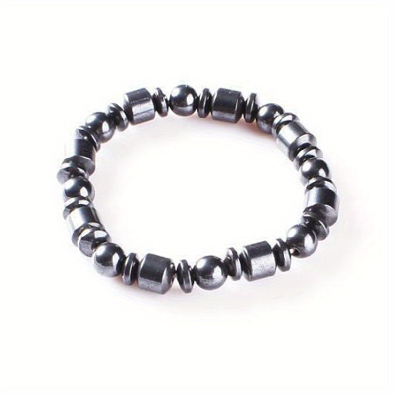 Hematite Magnetic Stone Bracelet – Trendy Jewelry for Women & Men