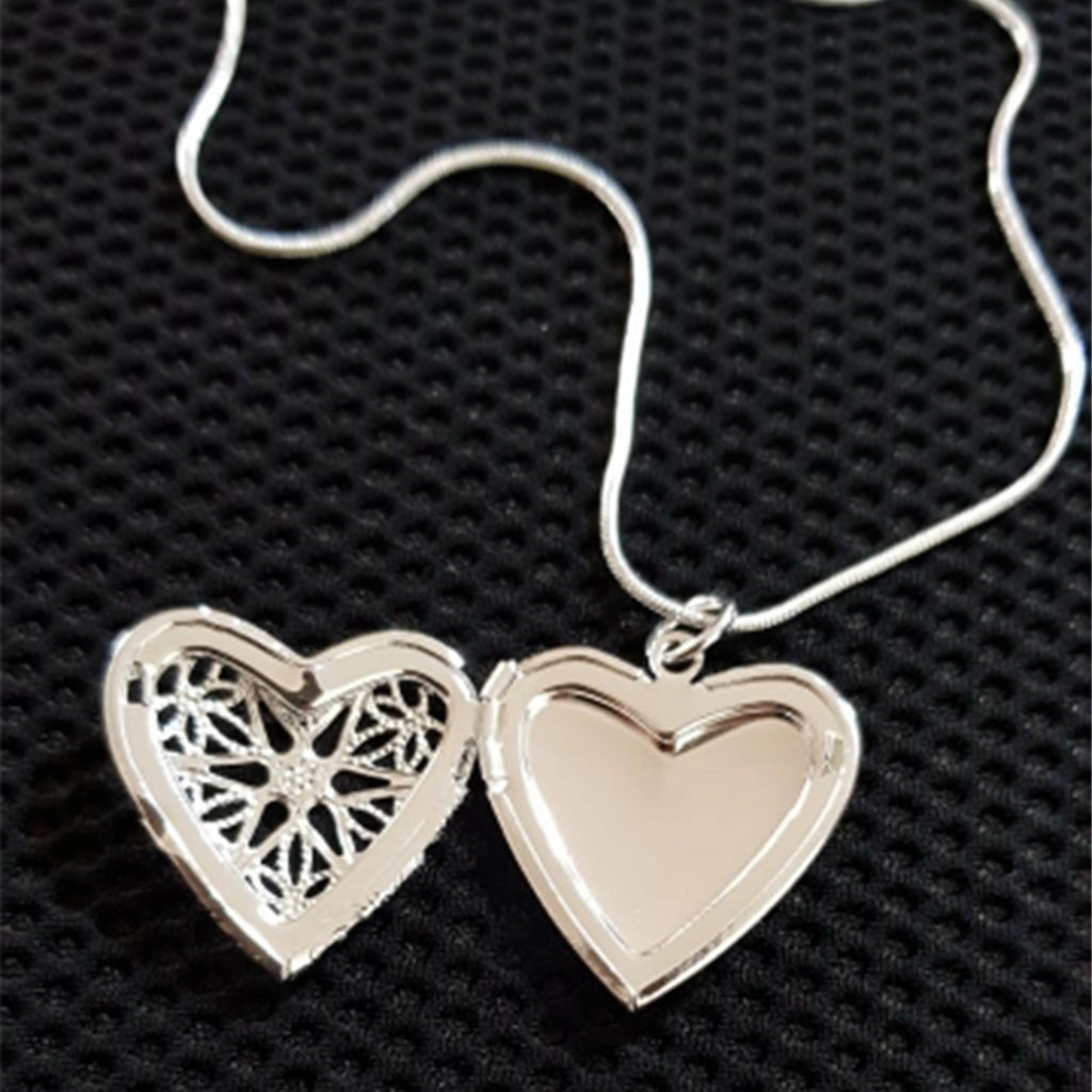 Sterling Silver Heart Pendant Necklace for Women – Fashion Jewelry
