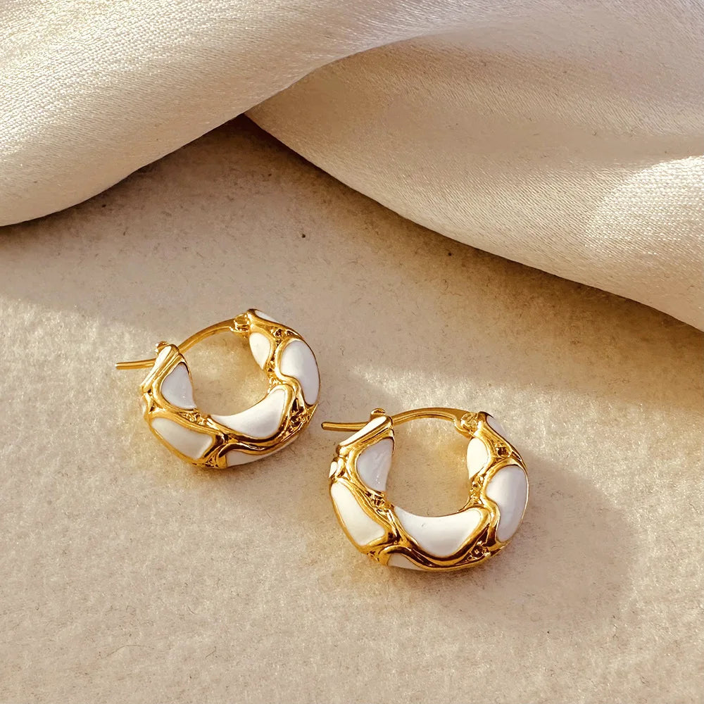 Leopard Print U-Shaped Earrings for Women – Fashion Jewelry