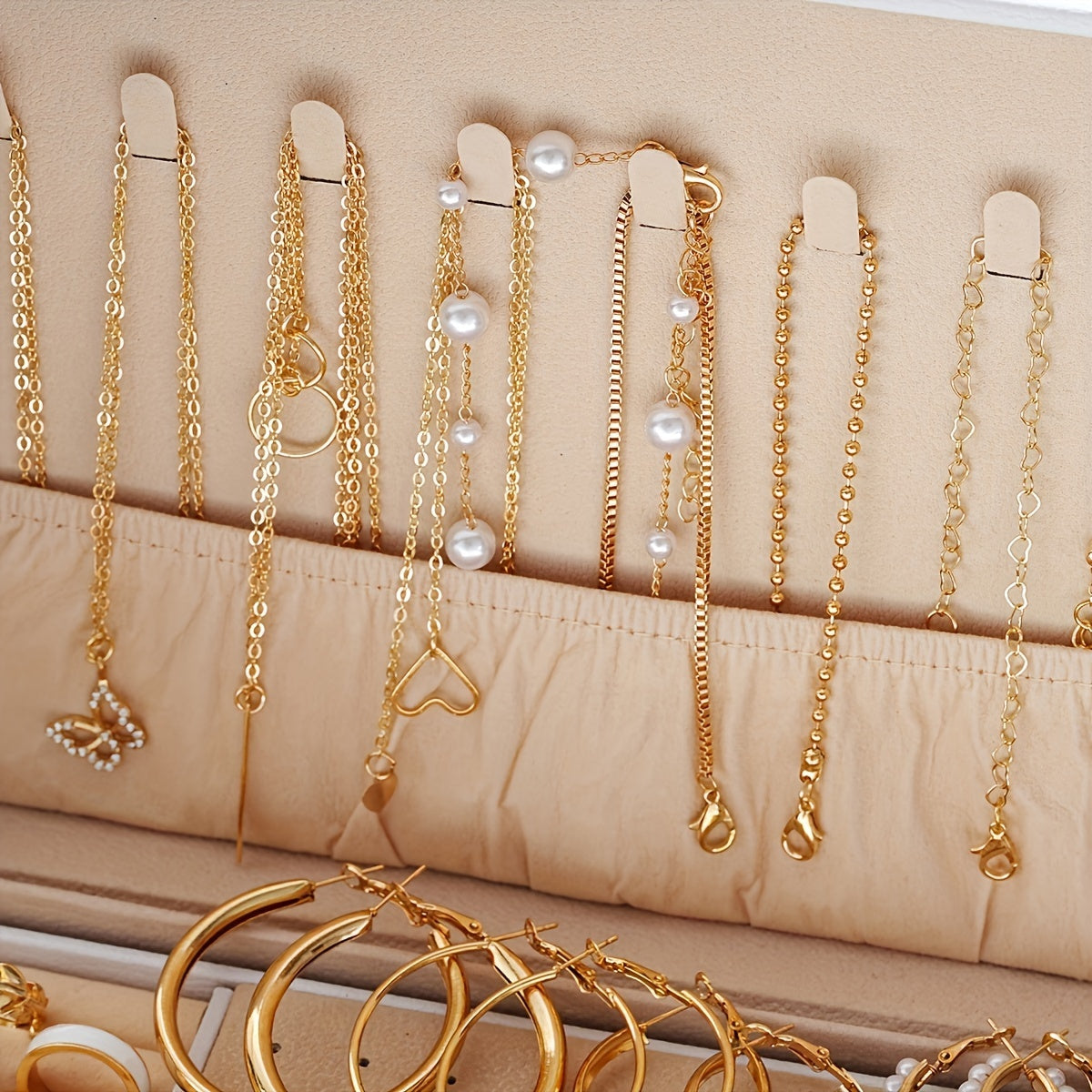 86-Piece Women’s Jewelry Set – Necklaces, Earrings, Rings & Bracelets Collection