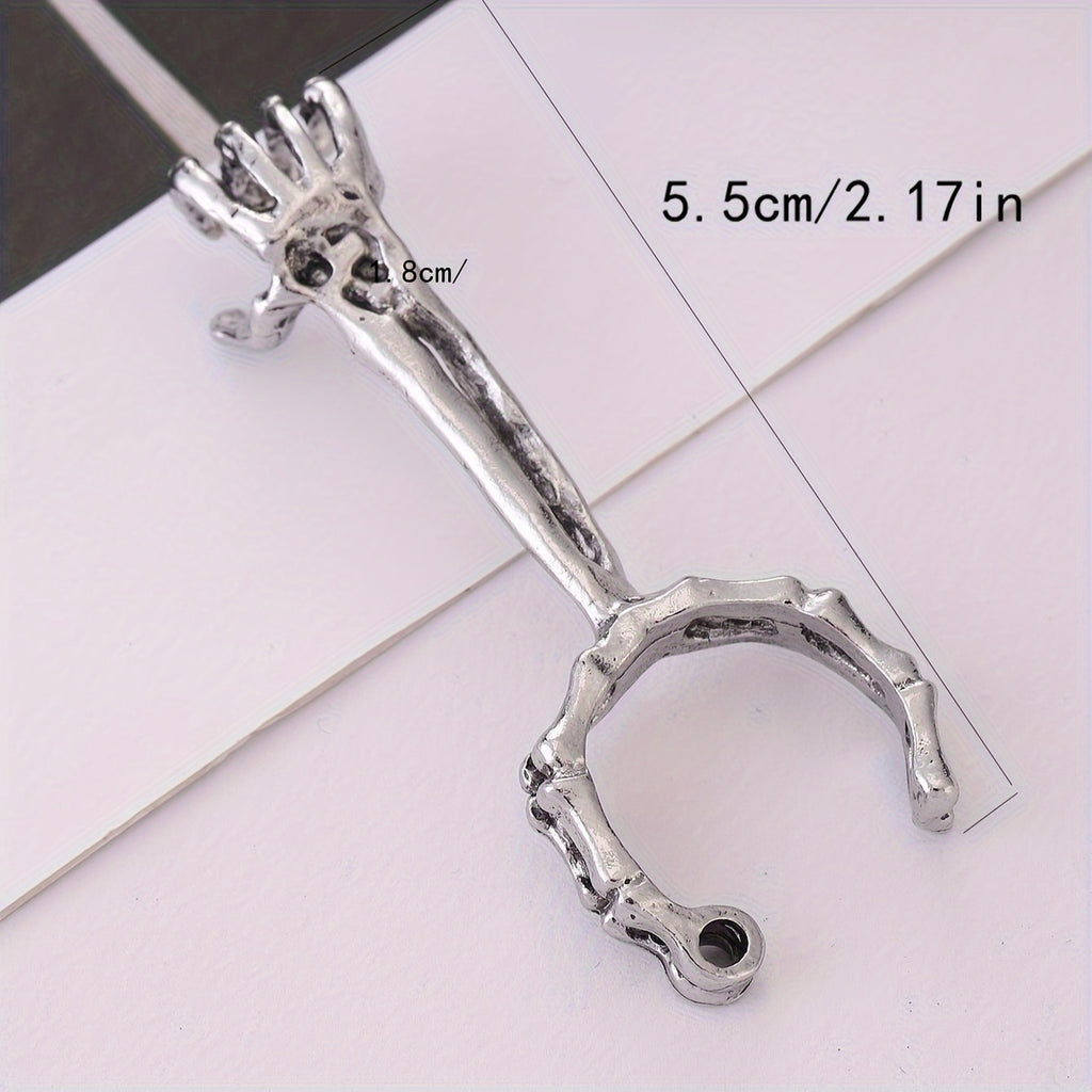 Hand Bone Skull Ring – Unique Statement Jewelry for Men & Women