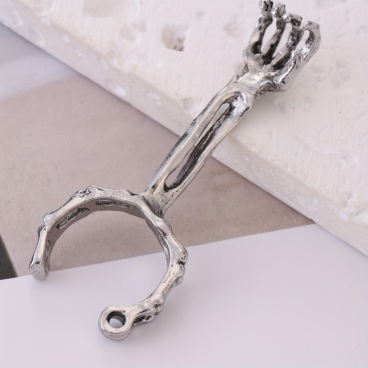 Hand Bone Skull Ring – Unique Statement Jewelry for Men & Women