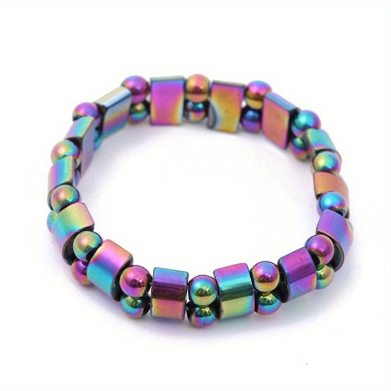 Hematite Magnetic Stone Bracelet – Trendy Jewelry for Women & Men