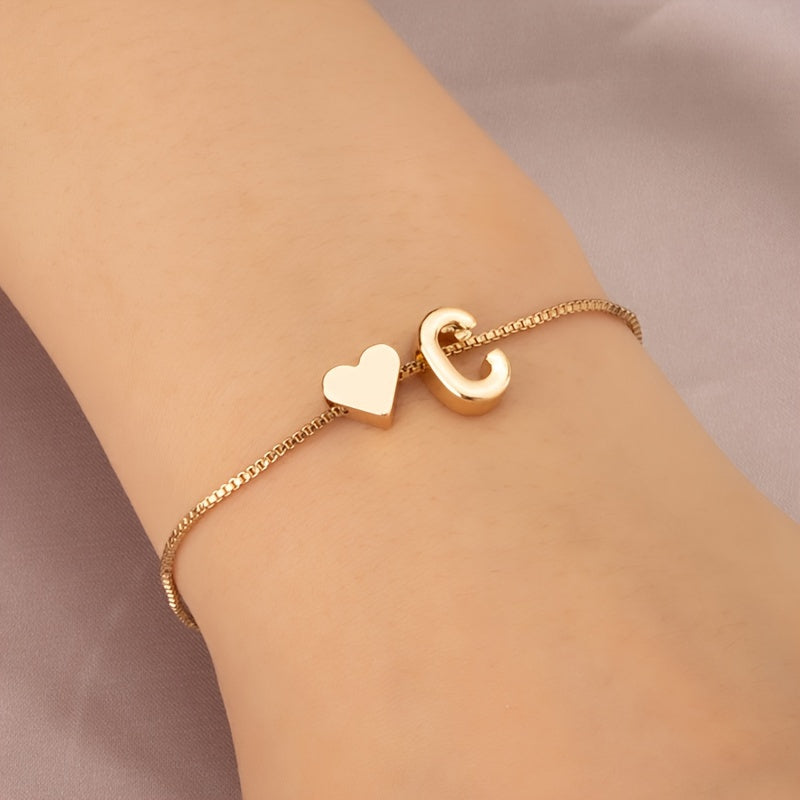 Mini Heart Beads Bracelet – Simple & Minimalist Love Jewelry